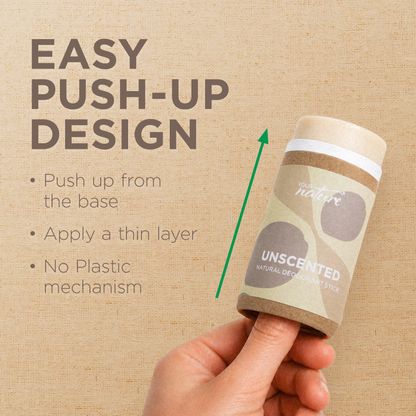 Brand new - Unscented Deodorant - 60g - Trade