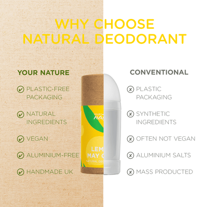 Brand new - Lemon & May Chang Deodorant - 60g - Trade