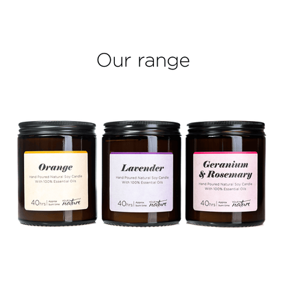 Candle - Geranium + Rosemary - Trade