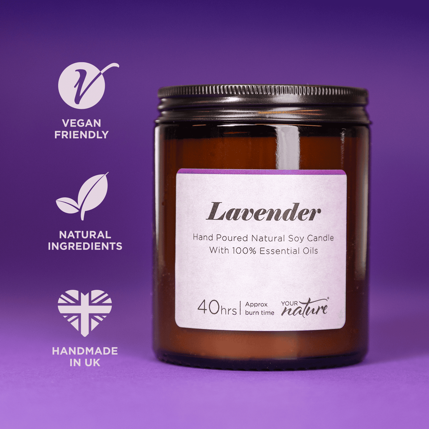 Lavender Candle